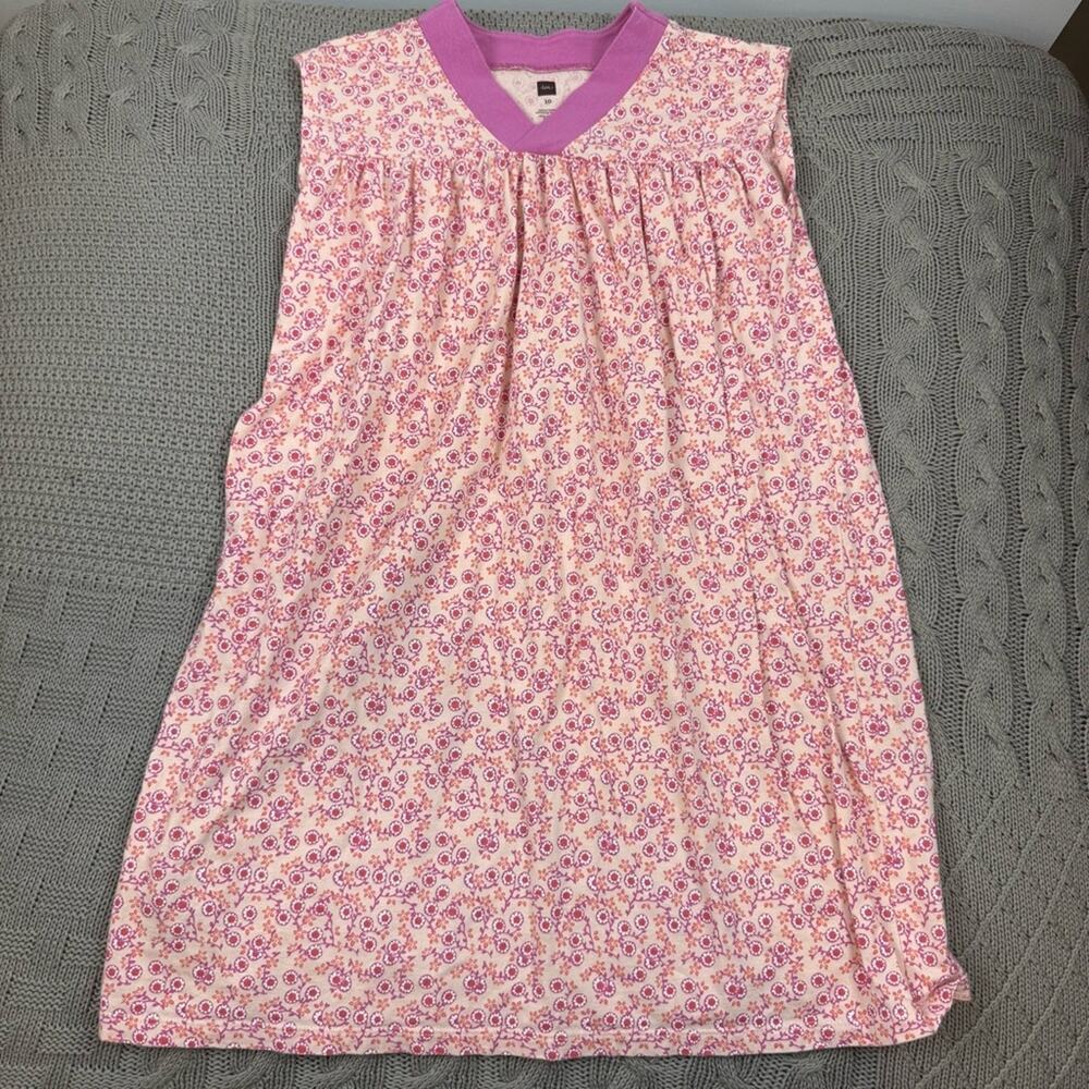 Tea Collection Pink Floral Dress ~ 10